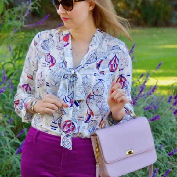 Anthropologie Tops - Anthropologie | 52 Conversations Colloquial blouse